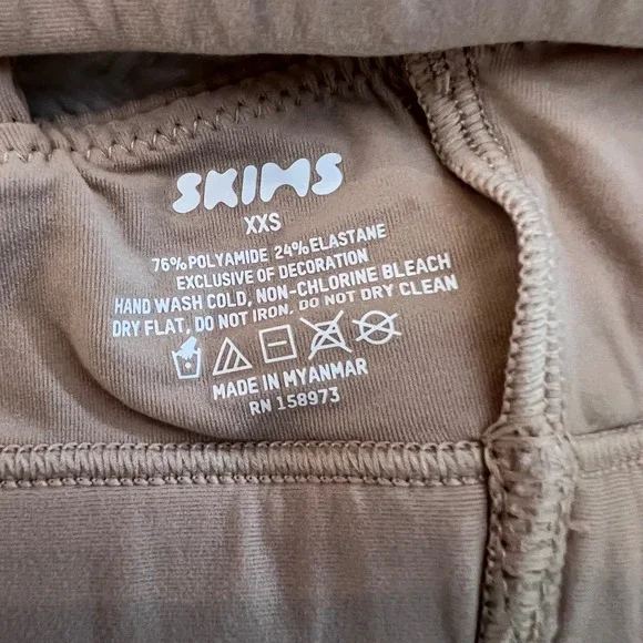 Skims Women's Fits Everybody Triangle Bralette Mica Tan Size XXS BR-TRI-2024 NWT - Picture 8 of 9